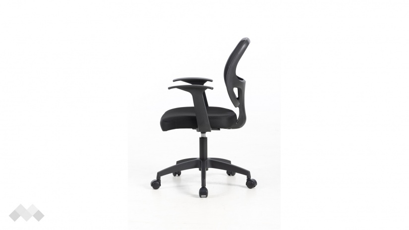 Офис стол Елано черен - изглед 7