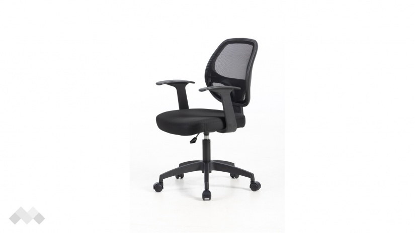 Офис стол Елано черен - изглед 8