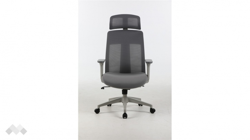 Офис стол Ливоро сив - изглед 1