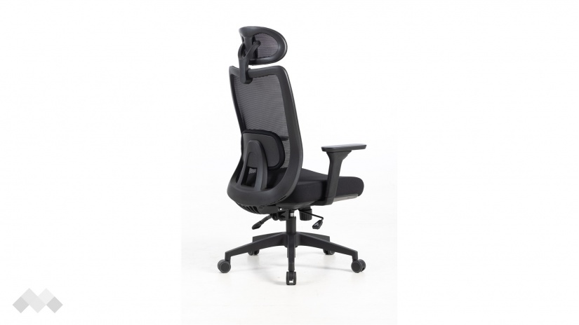 Офис стол Мирено черен - изглед 4