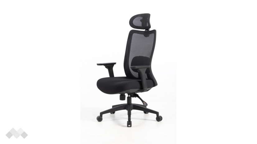 Офис стол Мирено черен - изглед 8