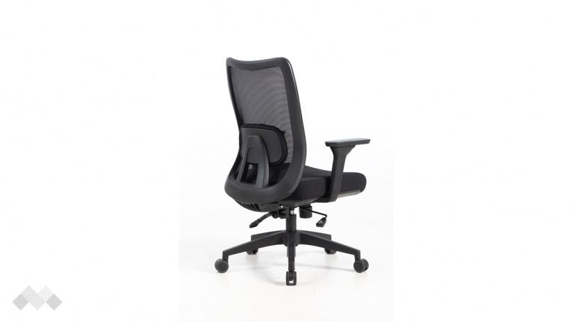 Офис стол Оптура черен - изглед 4