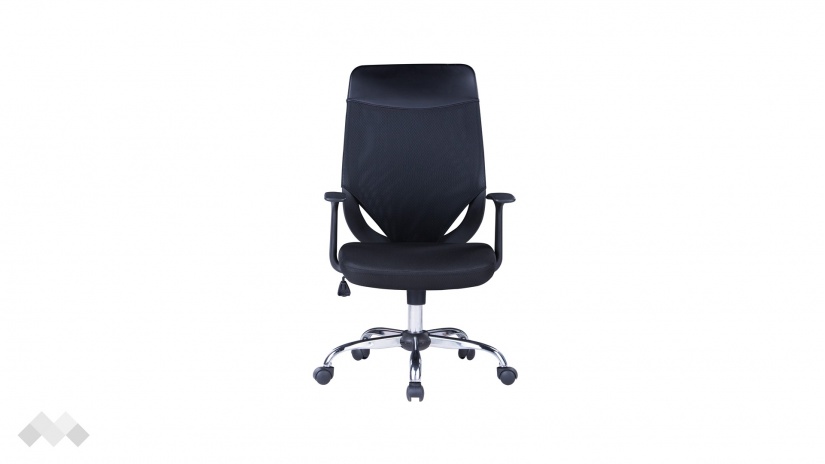 Офис стол Орвин черен - изглед 1 - МебелМаг Офис стол Орвин черен - изглед 1