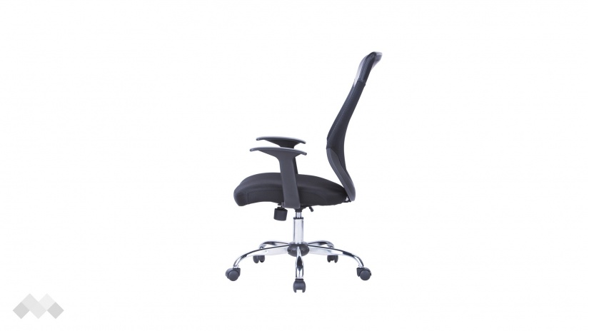 Офис стол Орвин черен - изглед 7 - МебелМаг Офис стол Орвин черен - изглед 7