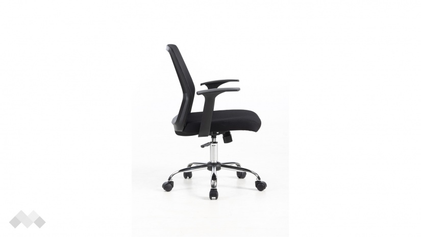 Офис стол Силвано черен - изглед 3