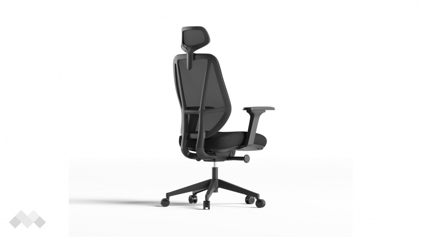 Офис стол Вектор черен - изглед 5