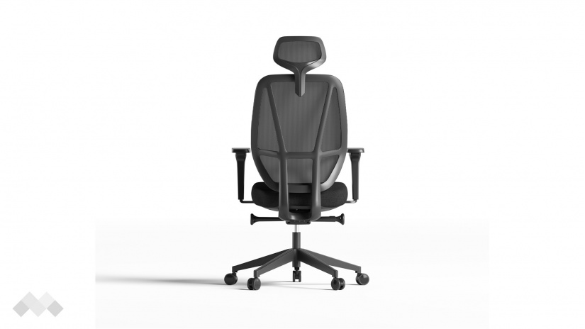 Офис стол Вектор черен - изглед 6