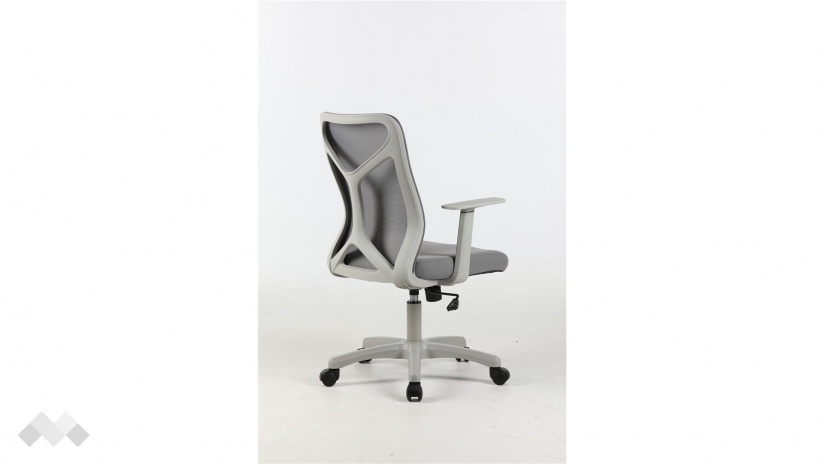 Офис стол Зентро сив - изглед 4