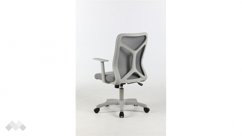 Офис стол Зентро сив - изглед 6