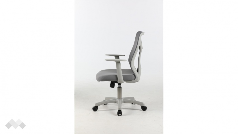 Офис стол Зентро сив - изглед 7