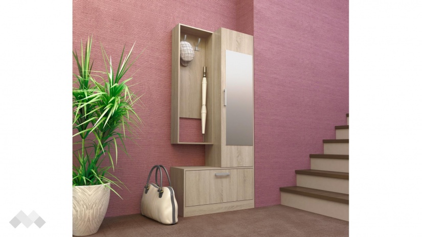 Портманто Луисвил тъмна сонома - изглед 1