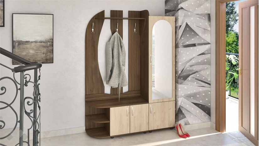 Портманто Жаклин орех адмирал с кестен вирджиния - изглед 2