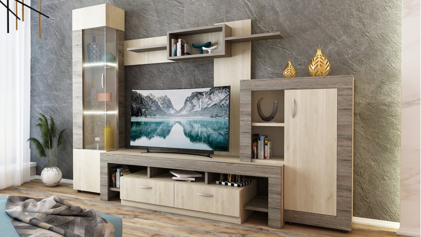 Секция Самба с LED осветление бор алън и шермън - изглед 2