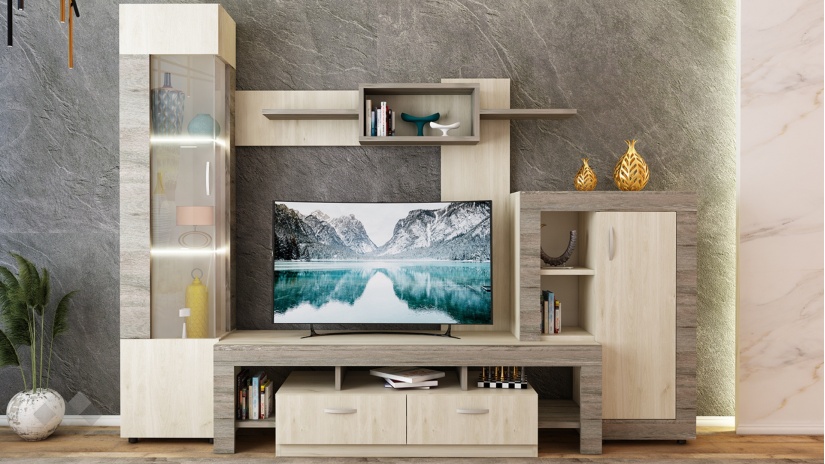 Секция Самба с LED осветление бор алън и шермън - изглед 1