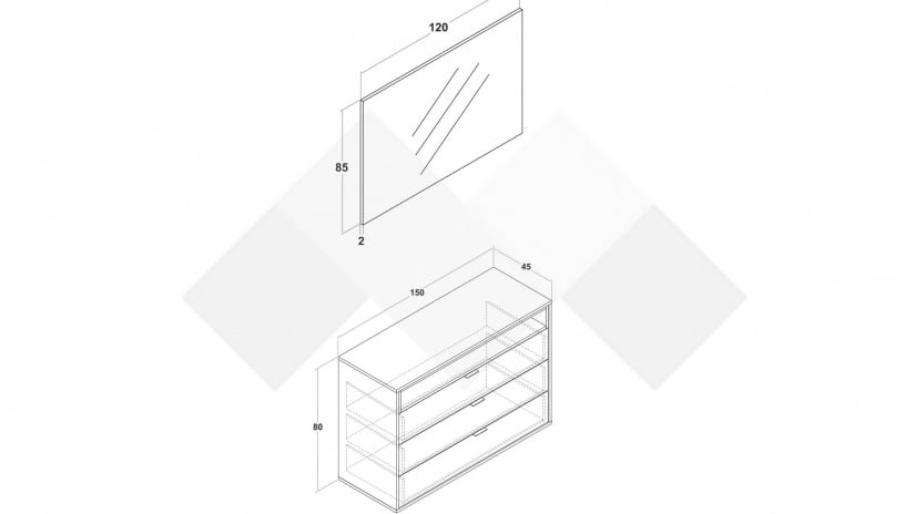 Скрин Барса дъб арканзас с травертин - изглед 2