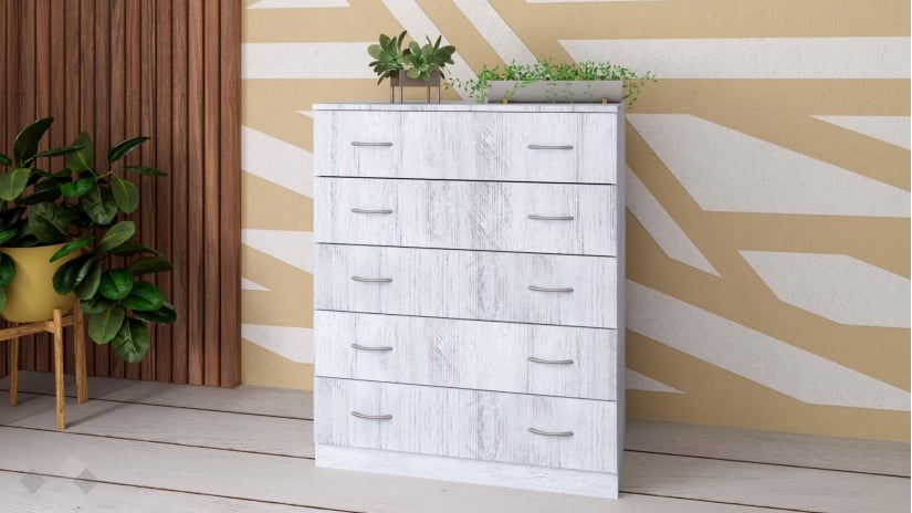 Скрин №1 дъб антик - изглед 1 - МебелМаг Скрин №1 дъб антик - изглед 1