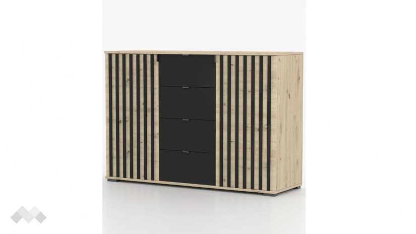 Скрин Верона дъб артисан с тъмен норвежки бор - изглед 3