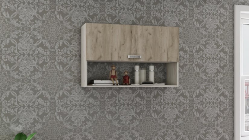 Спален комплект Адам А1 дъб крафт бял - изглед 4 - МебелМаг Спален комплект Адам А1 дъб крафт бял - изглед 4