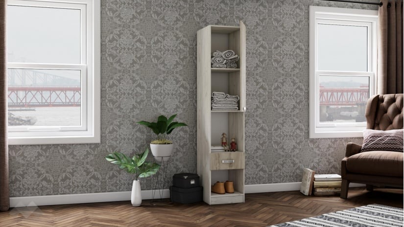 Спален комплект Адам А2 дъб крафт бял - изглед 8