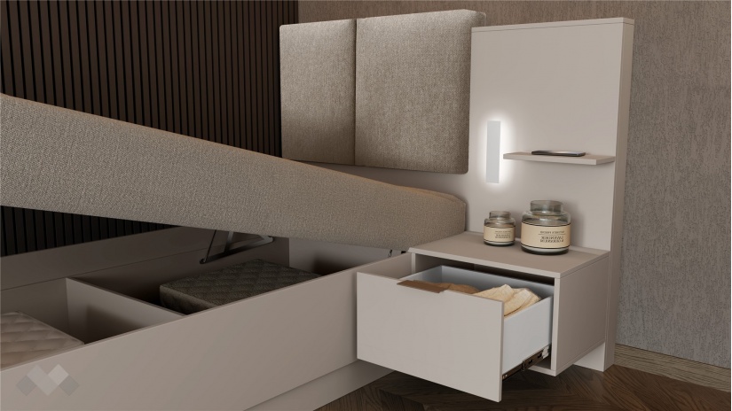 Спален комплект Кашмир K1 кашмир - изглед 7