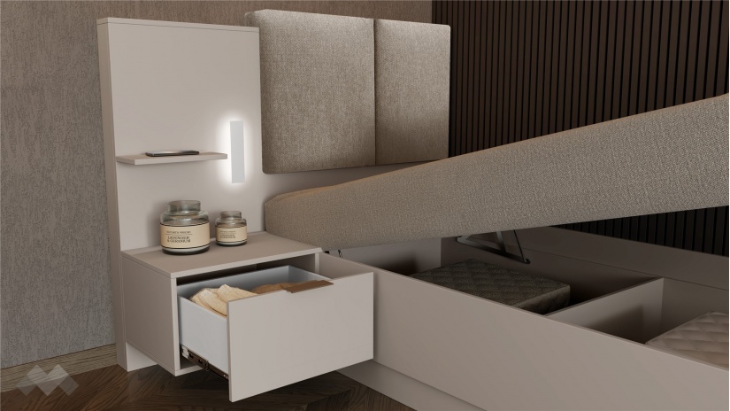 Спален комплект Кашмир K1 кашмир - изглед 8