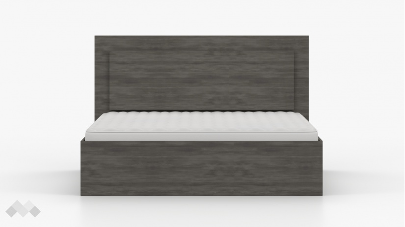 Спален комплект Латте тъмен норвежки бор - изглед 4 - МебелМаг Спален комплект Латте тъмен норвежки бор - изглед 4