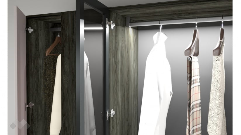 Спален комплект Лондон дъб герано с кашмир - изглед 8