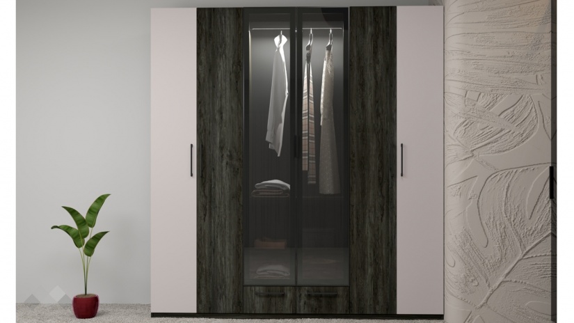 Спален комплект Лондон дъб герано с кашмир - изглед 6