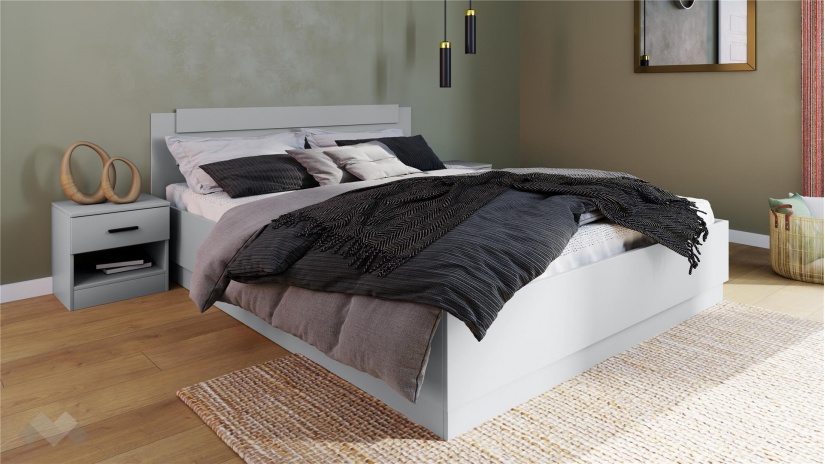 Спален комплект Скай K2 нардо сив - изглед 3