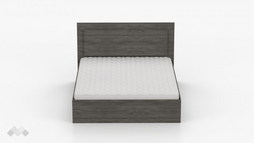 Спалня 160/200 Латте с включен матрак Бонел 160/200 тъмен норвежки бор - изглед 5 - МебелМаг Спалня 160/200 Латте с включен матрак Бонел 160/200 тъмен норвежки бор - изглед 5