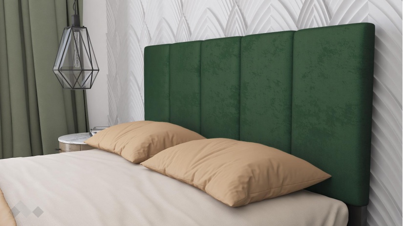 Боксспринг легло 160/200 Барона с включен матрак Sleep Nuvia 160/200 тъмно зелен - изглед 2 - МебелМаг Боксспринг легло 160/200 Барона с включен матрак Sleep Nuvia 160/200 тъмно зелен - изглед 2