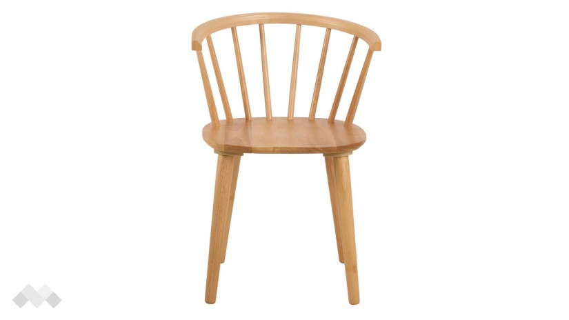 Трапезен стол Аида естествен дъб - изглед 1