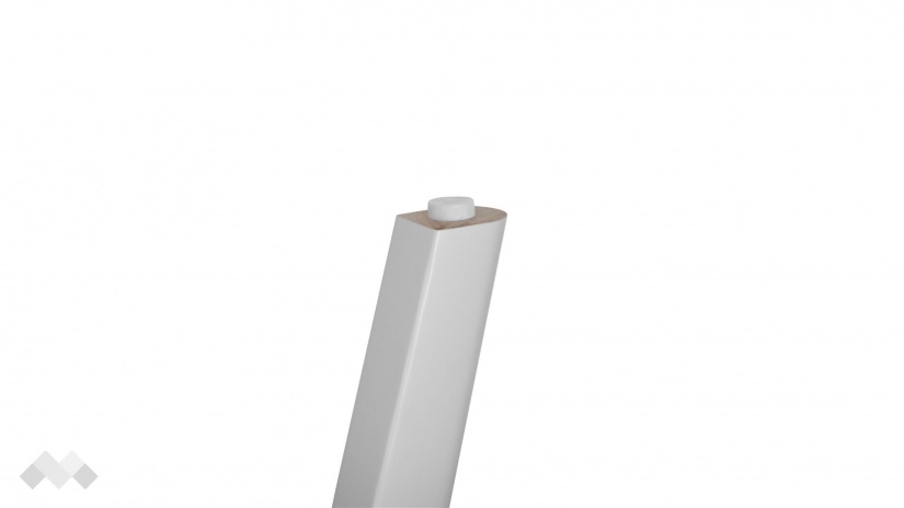 Трапезен стол Алия сив с бяло - изглед 4 - МебелМаг Трапезен стол Алия сив с бяло - изглед 4