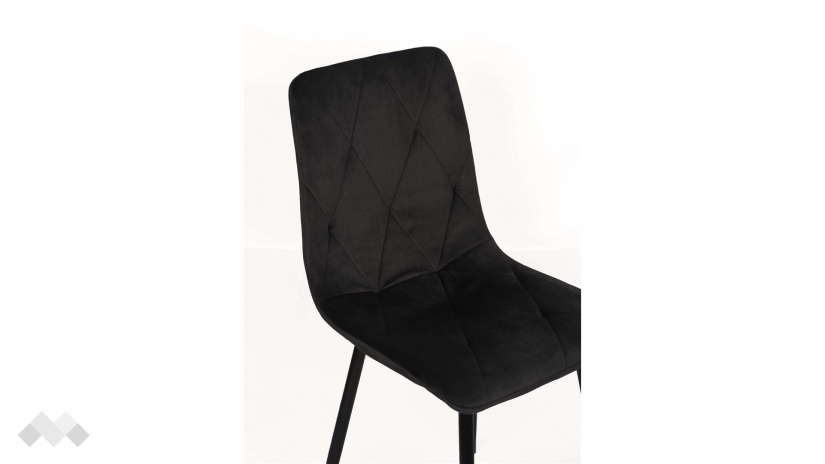 Трапезен стол Брикс черен - изглед 6