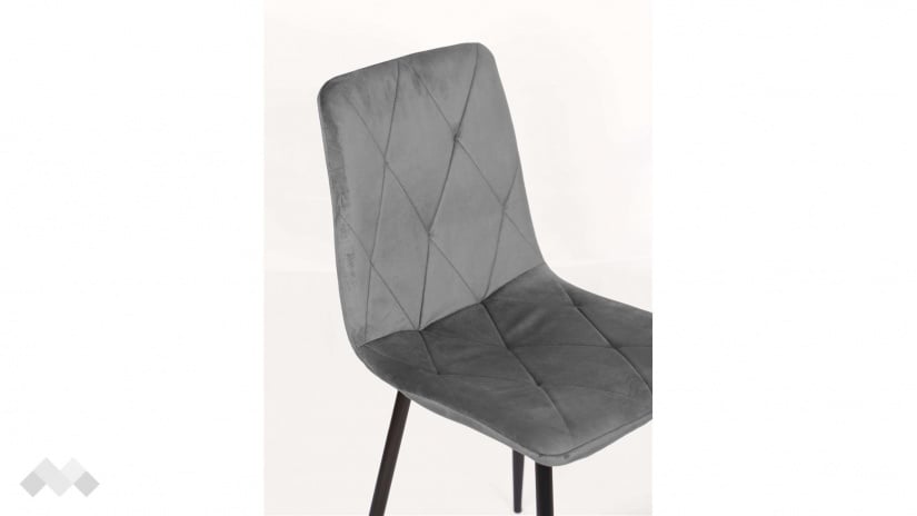 Трапезен стол Брикс сив - изглед 6