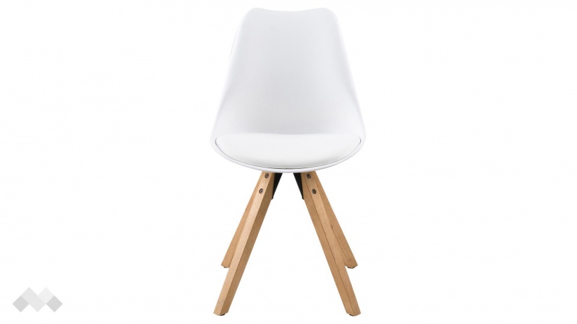 Трапезен стол Дима бял - изглед 1