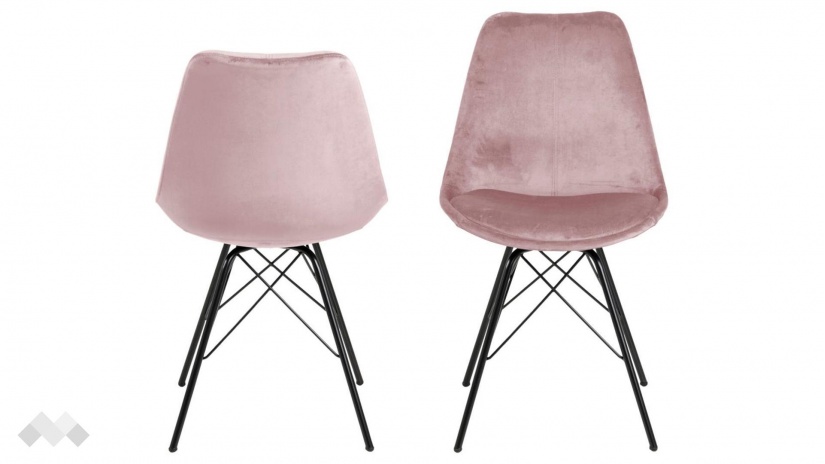 Трапезен стол Ерис пепел от рози - изглед 1