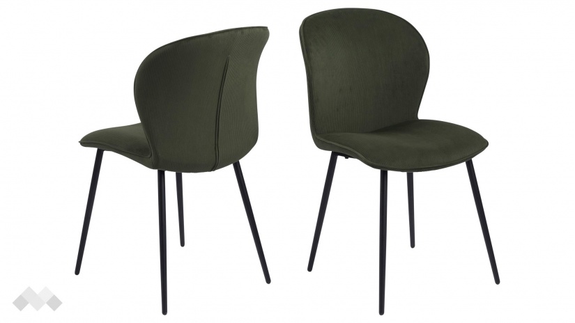 Трапезен стол Феникс зелен - изглед 1