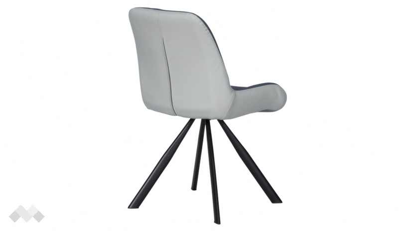 Трапезен стол Фроме тъмно сив - изглед 4