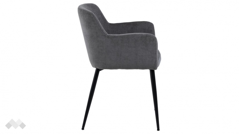 Трапезен стол Карън тъмно сив - изглед 3