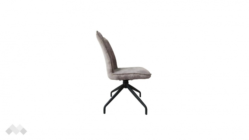 Трапезен стол Корвен кафяв - изглед 3 - МебелМаг Трапезен стол Корвен кафяв - изглед 3