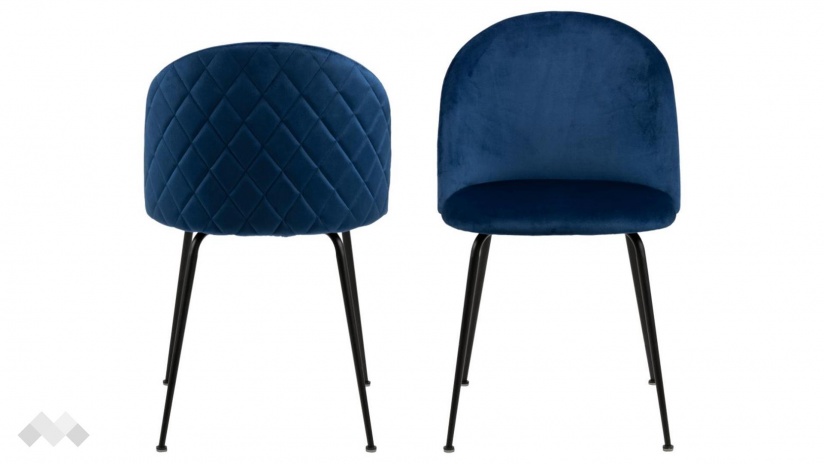 Трапезен стол Луиз син - изглед 1