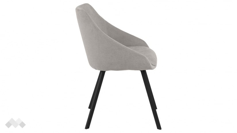 Трапезен стол Родос сив - изглед 3