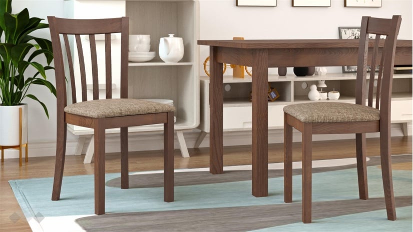 Трапезен стол Руди орех - изглед 1 - МебелМаг Трапезен стол Руди орех - изглед 1