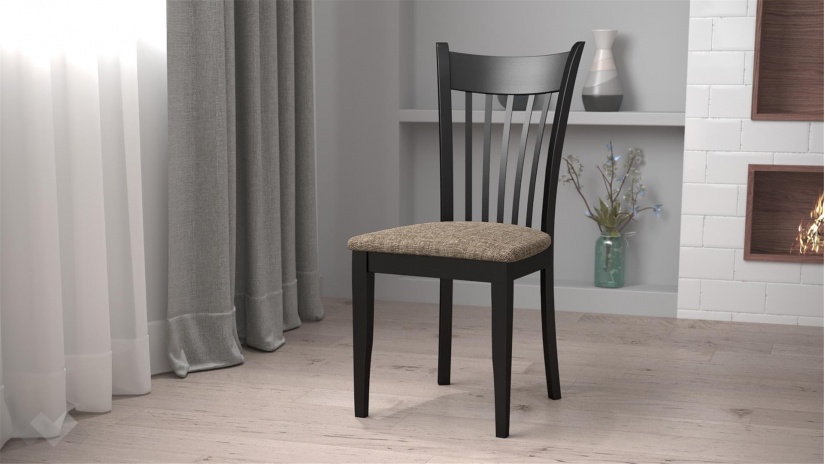 Трапезен стол Страдивариус венге - изглед 1 - МебелМаг Трапезен стол Страдивариус венге - изглед 1