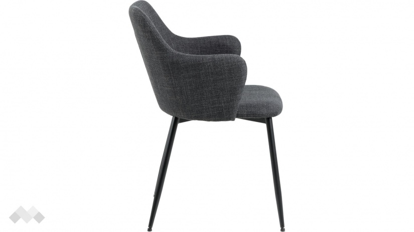 Трапезен стол Илза тъмно сив - изглед 3