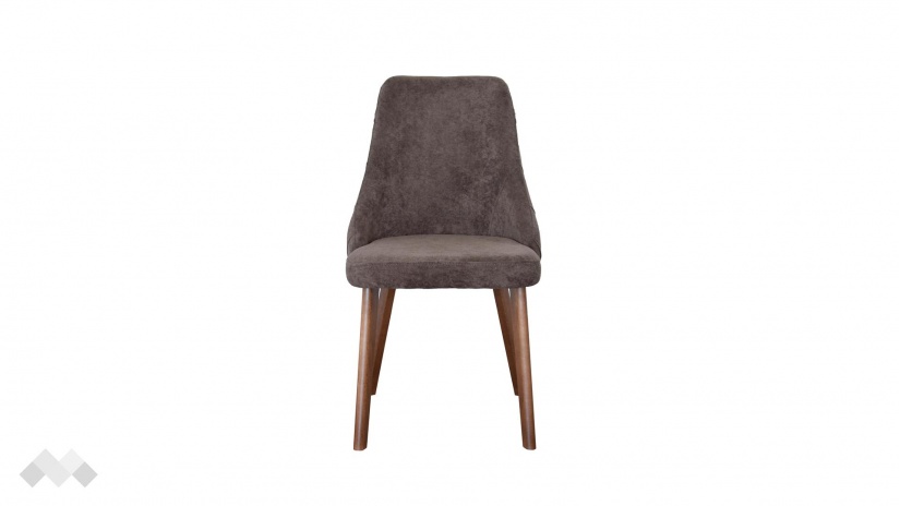 Трапезен стол Валенсия кафяв - изглед 2