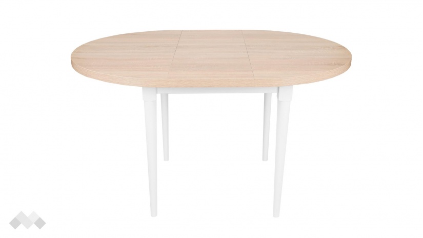 Трапезна маса Емъри разтегателни светла сонома - изглед 3