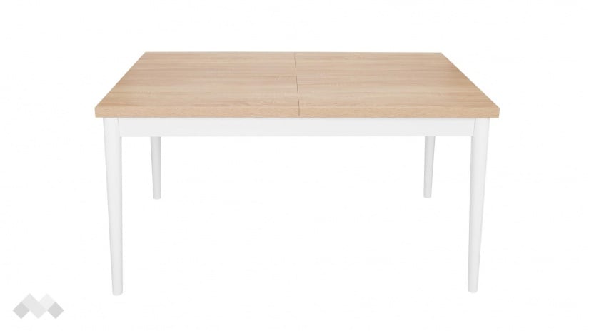 Трапезна маса Фейра разтегателни светла сонома - изглед 2 - МебелМаг Трапезна маса Фейра разтегателни светла сонома - изглед 2