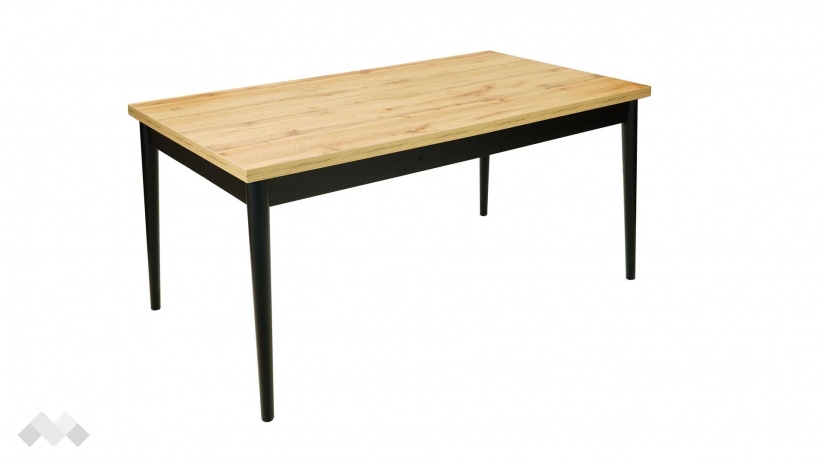 Трапезна маса Фейра разтегателни светъл вотан - изглед 1